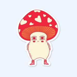 Mushroom magnet