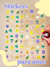 Load image into Gallery viewer, Stickers para uñas
